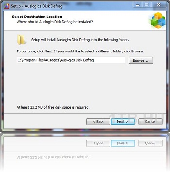 Auslogics Disk Defrag